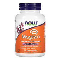 NOW Foods Magnesium L-Threonate 90 капсул MS