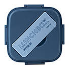 Ланчбокс з розділювачем Kite K23-186-2, 1100 мл, блакитний, фото 7