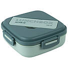 Ланчбокс з розділювачем Kite K23-186-1, 1100 мл, зелений, фото 2