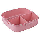 Ланчбокс з розділювачем Kite K23-186-3, 1100 мл, рожевий, фото 4