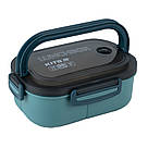 Ланчбокс з розділювачем Kite K23-184-2, 1200 мл, зелений, фото 2