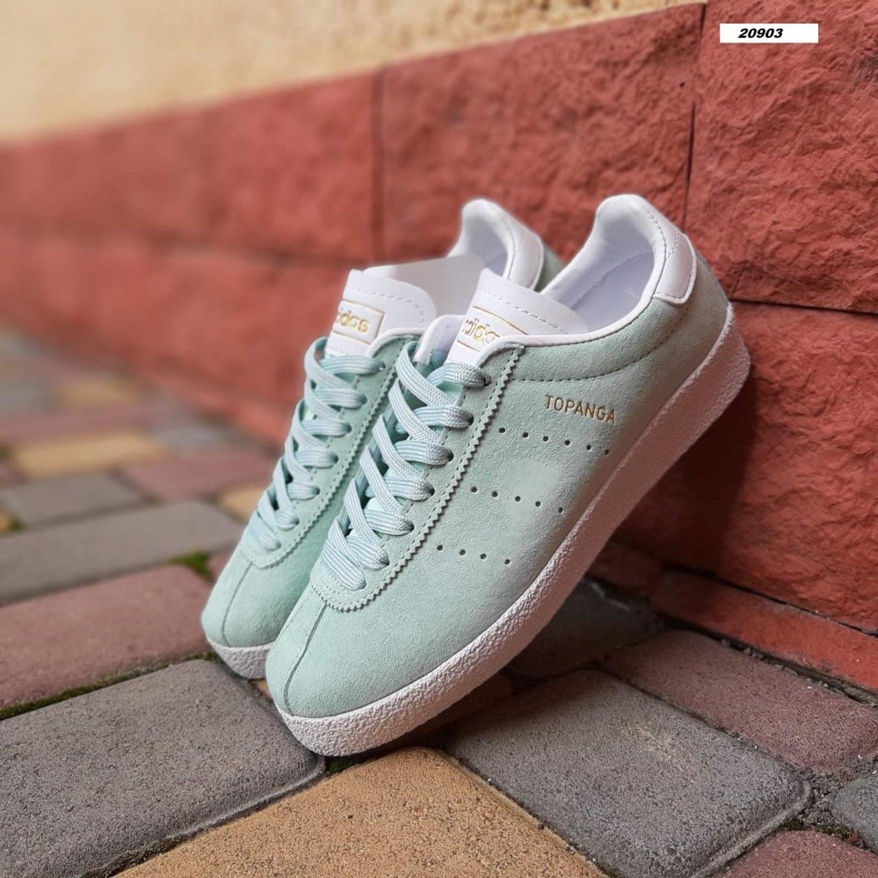 Красивые женские кроссы Адидас Топанга. Мятные женские кроссовки Adidas ...