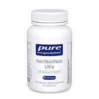 Витамины для волос, кожи и ногтей, Pure Encapsulations, Hair Skin Nails Ultra, 60 капсул (218 BX, код: 1535767