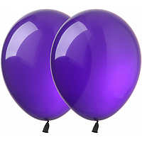 Латексна куля Kalisan "Кристал фіолетовий", 12" (30 см.), 100 шт.