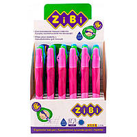 Ручка шариковая ZiBi ZB.2001-01 для левши с резиновым грипом, синий
