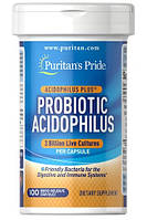 Puritan's Pride Probiotic Acidophilus 3 billion 100 капсул MS
