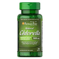 Puritan's Pride Natural Chlorella 500 mg 120 таб MS