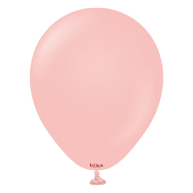 Латексна куля Kalisan "Макарун рожевий (Baby Pink)", 12" (30 см.), 100 шт.