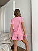 Модний жіночий домашній костюм рожевий АА/-1580, фото 6