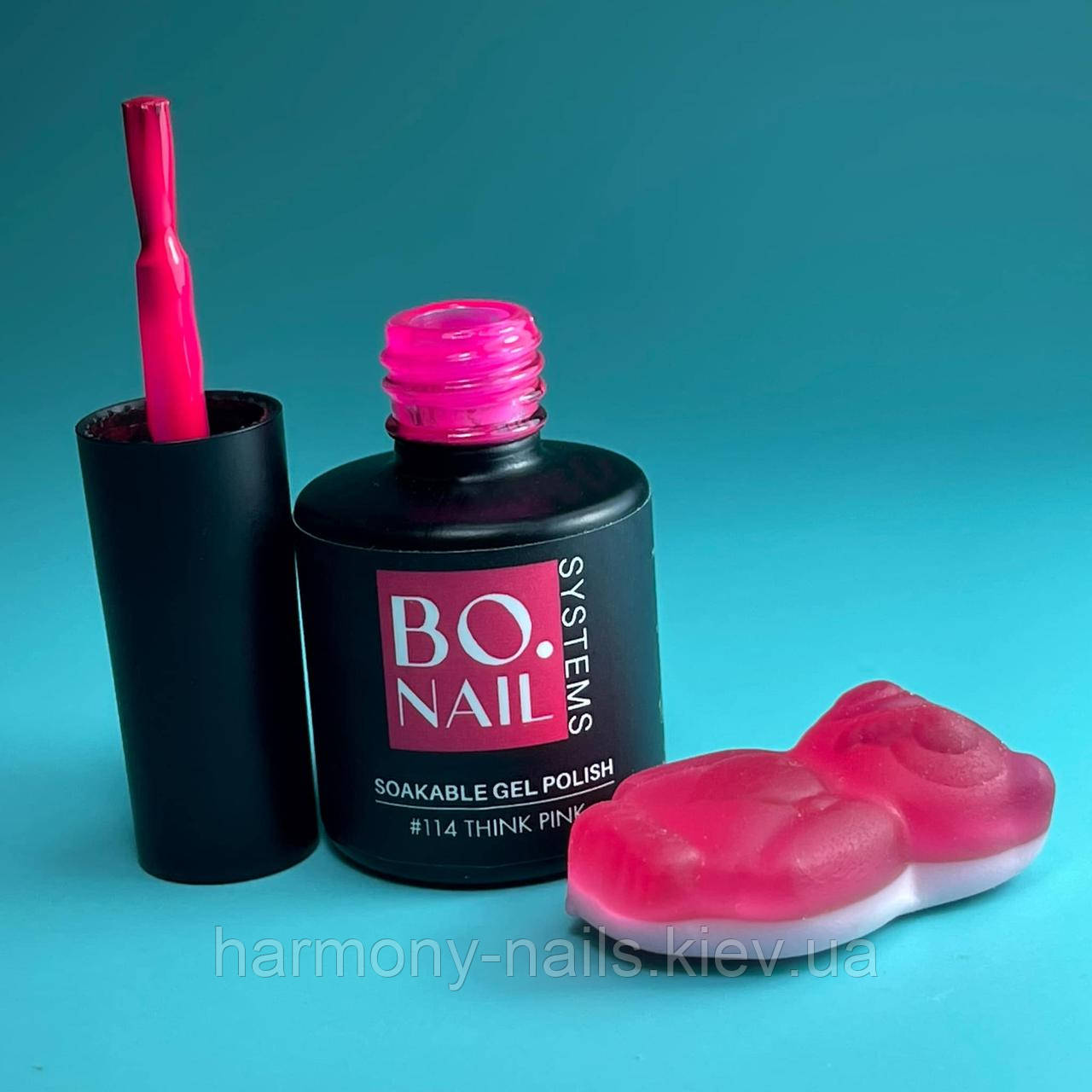 Гель-лак BO.NAIL #114  "Think Pink", 7мл, фото 1