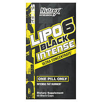 Nutrex Lipo-6 Black Intense Ultra Concentrate 60 капсул MS