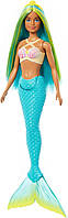 Кукла Барби Дримтопия Русалочка с бирюзово-желтыми волосами Barbie Mermaid Fantasy Turquoise and Yellow Hair