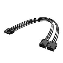 Кабель Akasa PCIe 12-Pin to Dual 8-Pin Adapter Cable