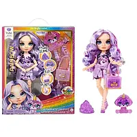 Кукла Rainbow High Violet Willow Purple with Slime Kit Рейнбоу Хай Вайолет Виллоу с набором слаймов и питомцем