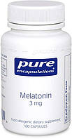 Мелатонин, Pure Encapsulations, 3 мг, 180 капсул (30474) PR, код: 1536003