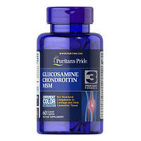 Puritan s Pride Glucosamine Chondroitin MSM Double Strength 60 таб MS