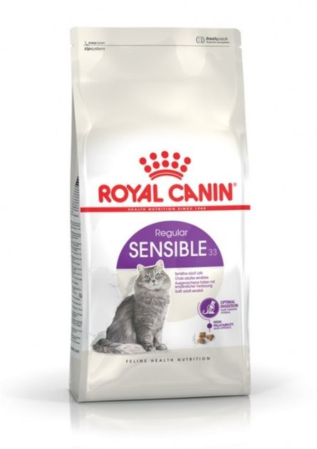 Сухий корм для котів від 1 року із чутливим травленням Royal Canin Sensible 4 кг