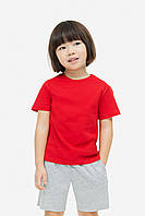 Футболка хлопковая для мальчика H&M 0544290-057 122-128 см (6-8 years) Красный