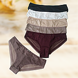 Трусики жіночі La Vivas з гіпюром Розміри L XL 2XL, фото 4