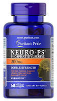 Puritan's Pride Neuro-PS (Phosphatidylserine) 200 mg 60 капсул MS