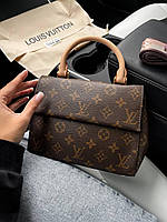 Кожаная маленькая сумочка Louis Vuitton, брендовая сумка кросс-боди Луи Виттон из натуральной кожи