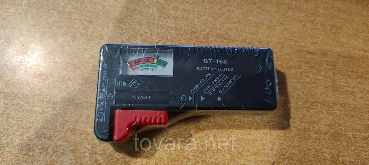 Тестер для ємності батарейок BT-168 No 231307113