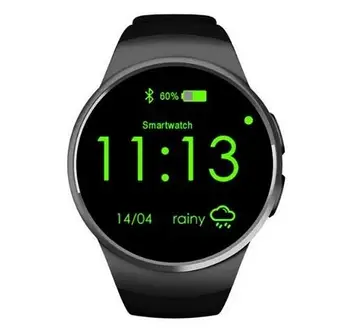 Розумний годинник Bluetooth з пиловологозахищеним корпусом Smart Watch Kingwear KW18 Годинник з крокоміром та пульсометром
