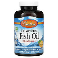 Carlson The Very Finest Fish Oil 700 mg 120 капсул MS