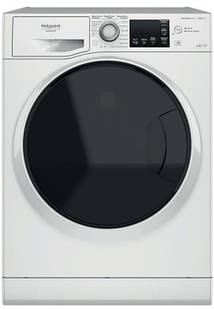 Прально-сушильна машина Hotpoint фронтальна, 10.5 (7) кг, 1600, A, 60 см, дисплей, пара, інвертор, люк чорний,