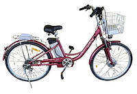 Электровелосипед KelbBike 26" 250W+PAS Красный ORG