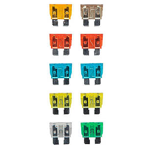 Neo Tools Набір автомобільних запобіжників, 11мм, 5-30А, 10 шт. 11-991