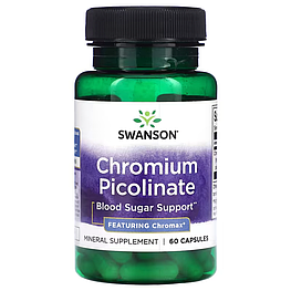 Chromium Picolinate Swanson 60 капсул