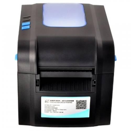 Друкарка етикеток Xprinter XP-370B (термодрук, 152 мм/с, стрічка 76 мм, 203 DPI, USB+Serial, чорний)