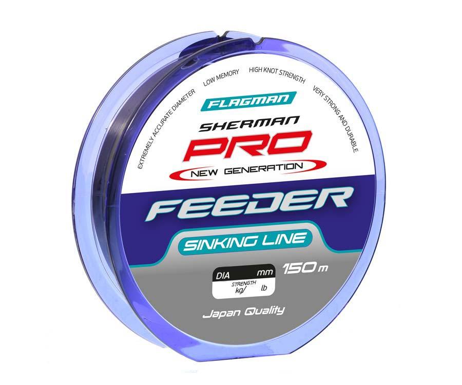 Волосінь Flagman Sherman Pro Feeder New Generation 150 м 0.234 мм