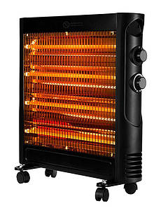 Нагрівач інфрачервоний Neo Tools, 1200 Вт, кварцове нагрівання. елемент, чорний