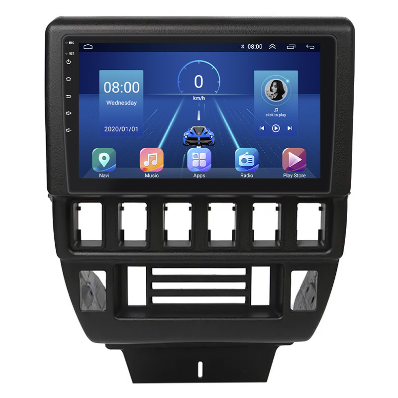 Штатна магнітола Lesko для LADA (ВАЗ) 2131 (4x4) I 1993-2019 екран 9" 2/32Gb 4G Wi-Fi GPS Top 2 шт., фото 1
