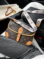 Стильная женская сумка Louis Vuitton из натуральной кожи, модная сумка Луи Виттон через плечо на каждый день