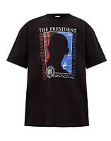 Футболка Vetements Black 'The President' T-Shirt.