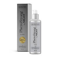 Массажное масло с феромонами PheroStrong By Night for Men Massage Oil 100мл .Хит!