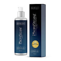 Масажна олія з феромонами PheroStrong Limited Edition for Men Massage Oil 100.Хіт!