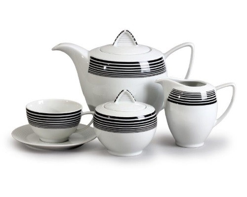 Чайний сервіз Thun Lea на 6 персон 17 предметів 240 мл порцеляна (3040900), фото 1