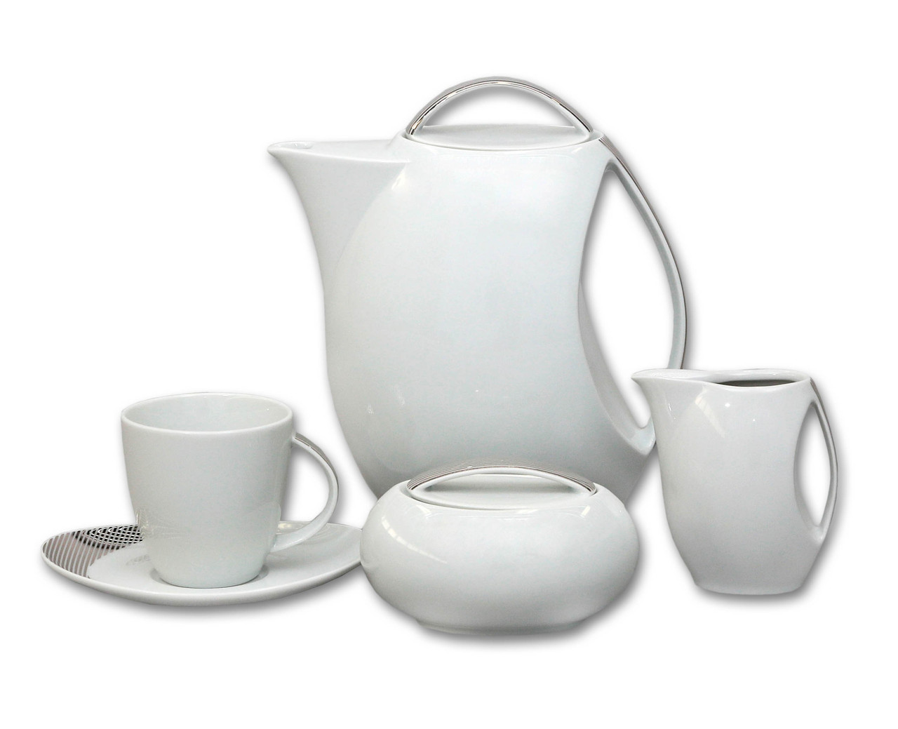 Чайний сервіз Thun Loos на 6 персон 17 предметів 220мл фарфор (2680500), фото 1