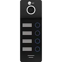 Видеопанель NeoLight MEGA/4 Black Домофоны для дома Вызывные панели для домофонов Панель домофона Ip панель