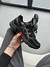 Кросівки чоловічі чорні Asics Gel-1130 Total Black (15826), фото 7