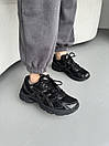 Кросівки чоловічі чорні Asics Gel-1130 Total Black (15826), фото 6
