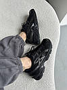 Кросівки чоловічі чорні Asics Gel-1130 Total Black (15826), фото 9