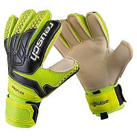 Перчатки для вратаря с защитой пальцев Latex Foam REUSCH салатовые GG-LFR, 8 7, 7: Gsport