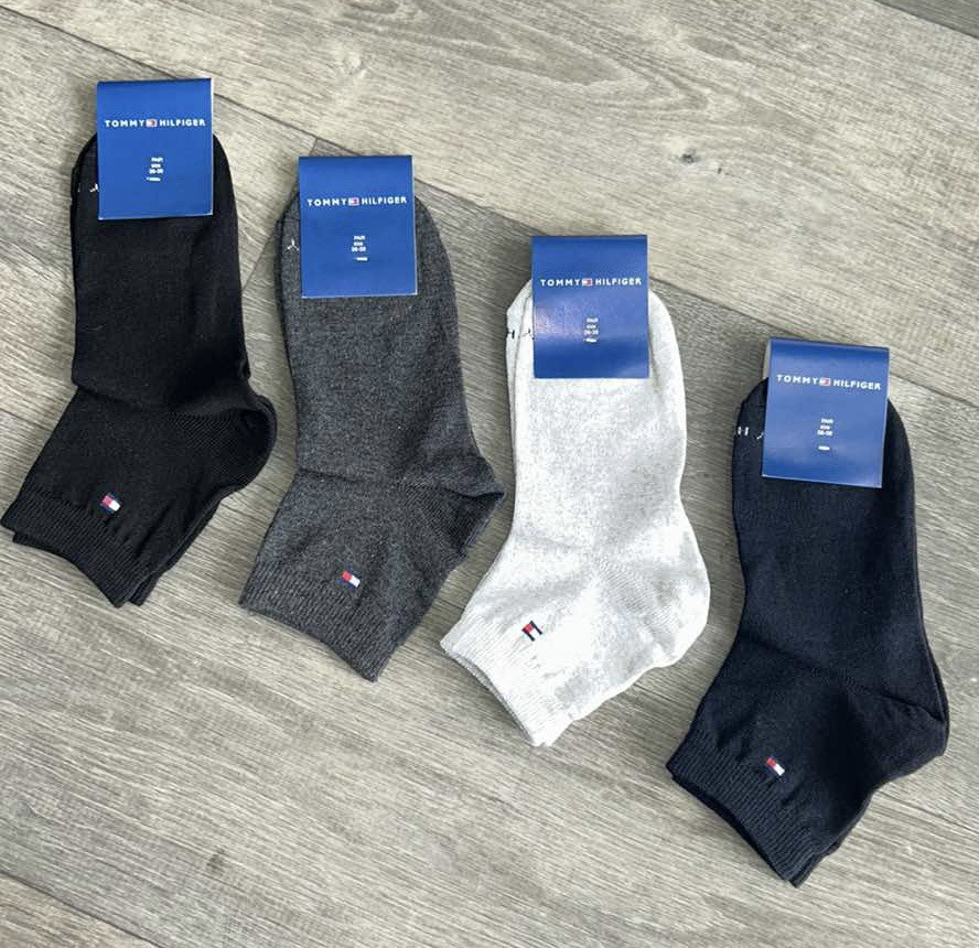 Жіночі короткі шкарпетки "Tommy Hilfiger", 36-40 р-р. Укорочені шкарпетки, шкарпетки під кросівки, бавовна