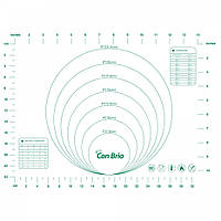 Килимок силіконовий Con Brio зелений 40х30 см силікон (675CB)