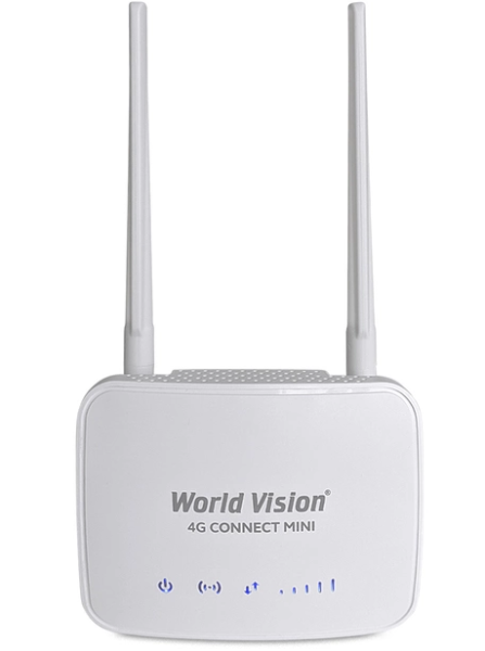 ТОП 4G маршрутизатор WiFi роутер World Vision 4G Connect Mini для подключения к интернету - фото 1 - id-p2122740297